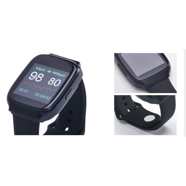 Wrist Pulse Oxygen Meter With Respiratory Rate Respiratory Waveform Sleep Monitoring