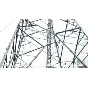 A Shape Lattice Gin Pole Tower Erection Tools Construction Works