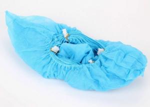 China Anti Skid Non Woven Shoe Cover , Hospital Disposable Shoe Protectors wholesale