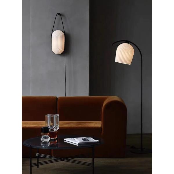 Fashionable Decorative Post Modern Light Design Nordic Corner Standing Floor Lamp For Living Room