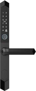 Smart Door Lock Unlock Method Mechanical Key Connectivity for Advanced Aluminum Alloy Product