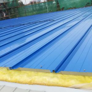 China Q235 Green Metal Roof Maintenance Customized 0.8mm For Panel Wall wholesale