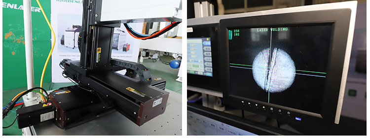 Fiber Laser Welding Equipment 1000w 1500w 2000w 4 Axis Adjustable Wobble Automatic Machine with THK