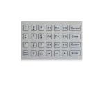 Customized Mini Membrane Medical Keyboard With Antibacterial And Scratchproof