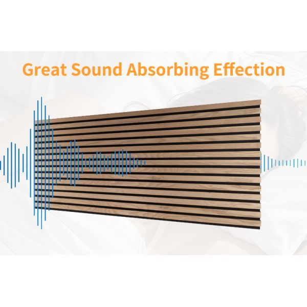 Customized Acoustic Wood Panel High-Density MDF Melamine Board