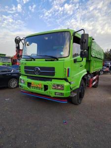 China Left Used Dump Truck Dongfeng Brand 4x2 Dumper Used Light Duty Dump Trucks on sale