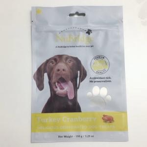 China 0.5oz Digital Printed Stand Up Pouches Gravure Print Dog Treat Packaging wholesale