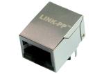 ARJM11B1-805-JJ-EW4 Single Port RJ45 Ethernet Jack With LEDs 8 Pin 2.5G Base-T