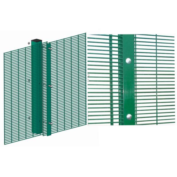 Industrial Units 358 High Security Fence Hot Dipped Galvanized / Powder Coating