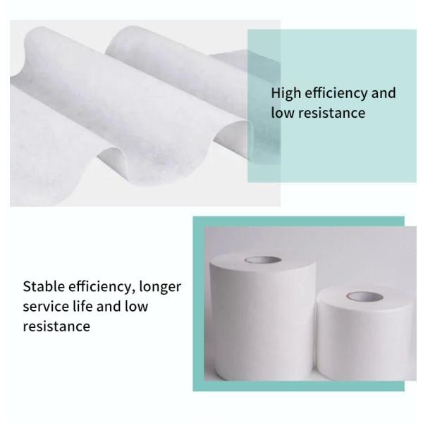 F6 H14 Melt Blown Filter Fabric Polypropylene Air Filter Screen Material