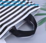100% Biodegradable And Compostable Soft Loop Handle Plastic Bag For Clothing