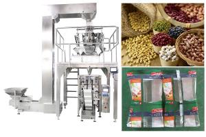China Fully PLC Automated Granule Packing Machine For Seeds / Peanut / Dry Fruits wholesale