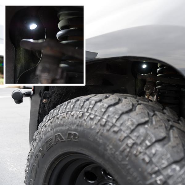 12 Pods CREE LEDs Remote 9W Multicolor Rock Lights