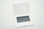 custom memory video brochure card with built - in speaker / Rechargeable battery