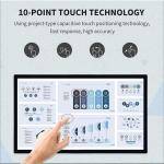 ODM Wall Mounted Digital Display Screen With HDMI/VGA/DVI/AV/USB Inputs And