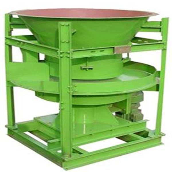 Quality Mining Rotating Conveyor Mini Vibrating Feeder Round Disk Vibration Cement Disc for sale