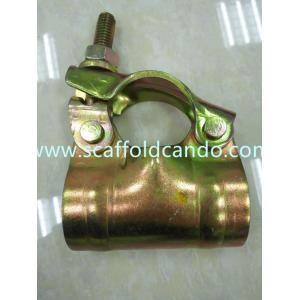British BS1139 pressed scaffolding galvanized putlog clamp single coupler Q235