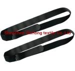 Nylon Adjustable Hook And Loop Cable Ties With Buckle Customized Color
