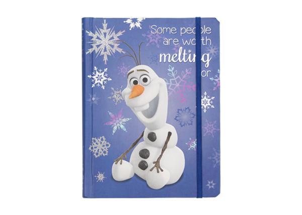 Quality School Small Custom Printed Notebooks With Custom Pages Snowflake Glitter for sale