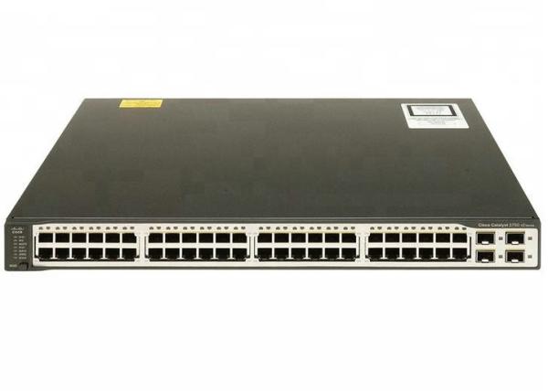 Managed 48 Port Gigabit Ethernet Switch Layer 3 Cisco Original Switch WS-C3750V2