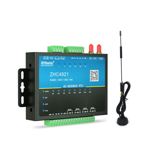 Quality 4DI 4DO 4AI Relay Control IOT Cellular Modem For Iot Automation for sale