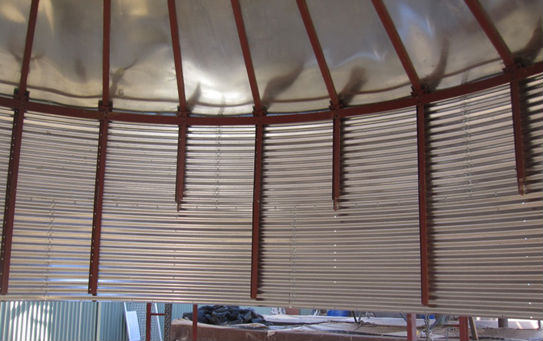 2000 Ton Feed Grain Storage Silo Corn Storage Silo