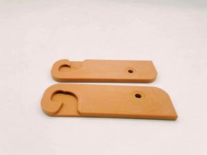 China PA6+GF40 EDM Flat Plastic Brackets , 100000shots/2yrs Injection Molded Plastic Components Moulding And Mold Making on sale