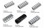 10.0mm PCB Mount Terminal Block 2 - 16 P Feed Through Electrical Terminal Blocks