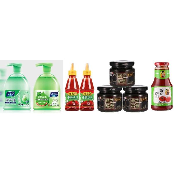 LCD Automatic Top And Bottom Labeler Machine For Honey Nut Jar Bottle 1200W
