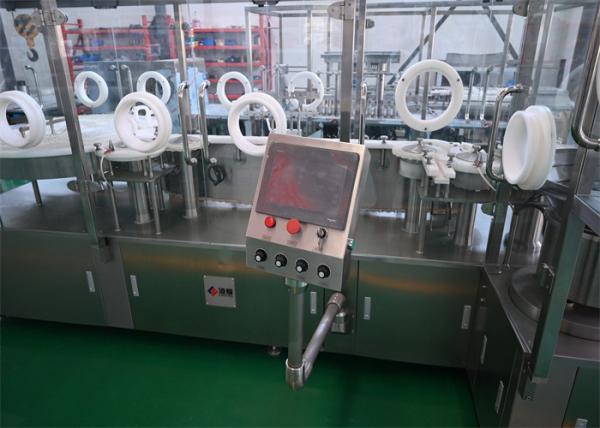Quality Pharmaceutical Vial Filling Machine For Recombinant Humanized Collagen Solutions, Precision Aseptic Processing With Nitrogen Filling Protection Equipment for sale