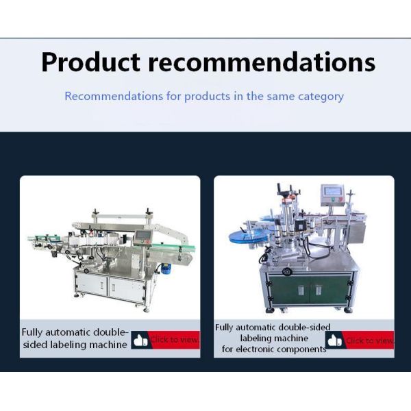 Fully automatic single side labeling machine, dishwashing detergent plane bottle labeling machine CH-901 porcelain labeling machine