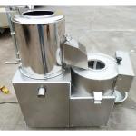 Automated Fruit Vegetable Processing Machine 200kg/H Potato Peeling And Slicing
