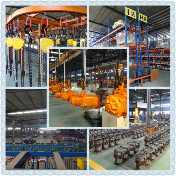 YT Lifting machine electric chain hoist 3ton 5ton 10ton with motor trolley