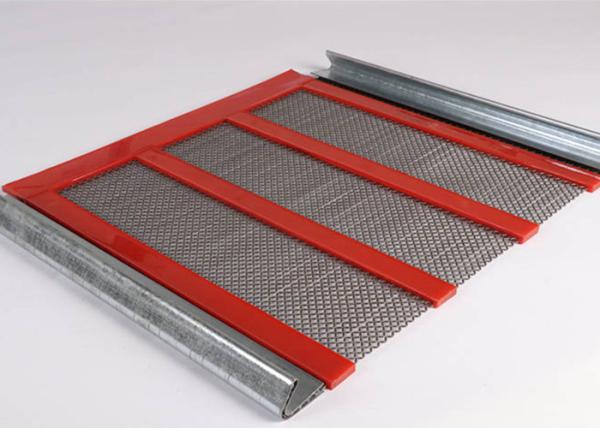 Quality Anti Blocking Poly Ripple Self Cleaning Screen Mesh For Aggregate Processing for sale