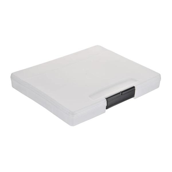Quality Durable Portable Clipboard Storage Box Case For A4 Document Office Filing Boxes for sale
