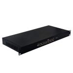 1U Chassis Mini Quad Core PC J1900 E3845 Network Security Firewall 6 Gigabit LAN