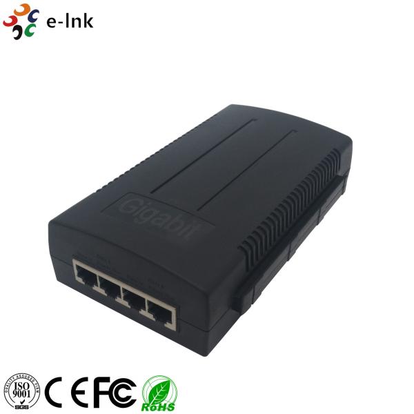 Quality 2-Port POE Adapter Injector Supports 10 / 100M or 10 / 100 / 1000M LAN environment for sale