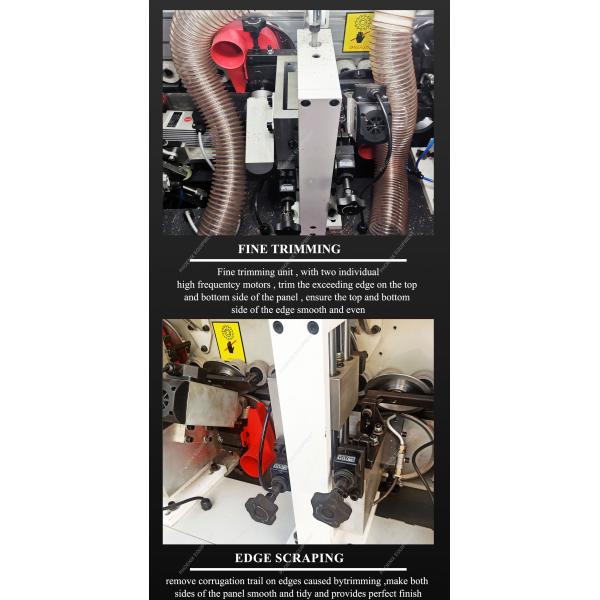 3300*800*1550 CNC Woodworking Machinery for Furniture Edge Seal and Buffing Function