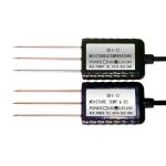 High Accuracy Soil Temperature Humidity Sensor DC12V 24V Output for Salinity