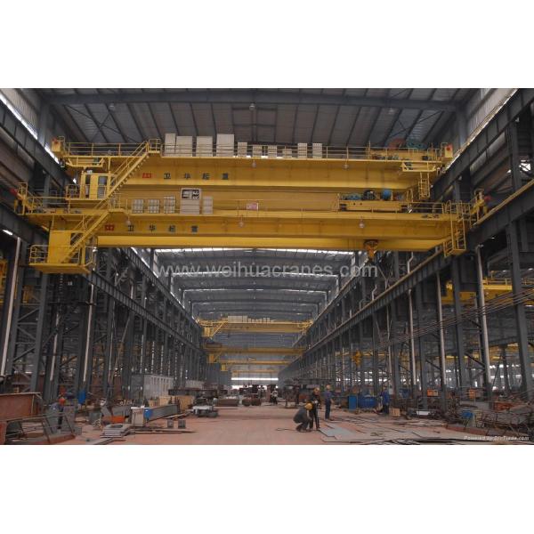 OEM ODM Electric Overhead Crane 5ton High Lifting Speed Double Girder Bridge Crane