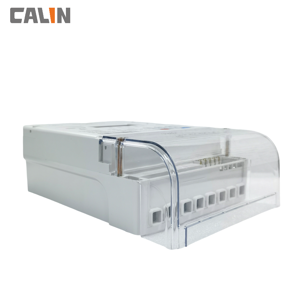 Polyphase STS Prepayment Meters Low Credit Warning Smart Power Meter