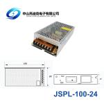 Constant Voltage CCTV Switching Power Supply 24V 4.3A IP20 PFC Function
