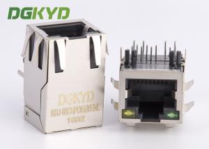 China PoE RJ45 Ethernet Connector side entry tab up 100Mb rj45 modular jack customized on sale