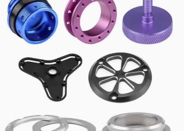 Quality Custom CNC Machined Parts TC11 Titanium Alloy Parts Anodized Surface for sale