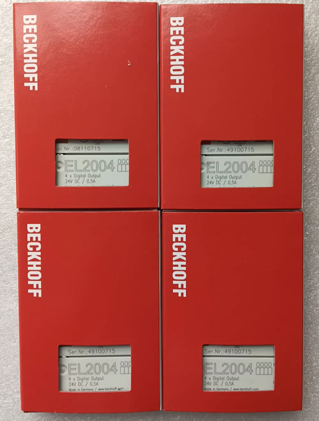 China EL2004 Beckhoff EtherCAT 4-channel Digital Output Terminal Module 24VDC wholesale