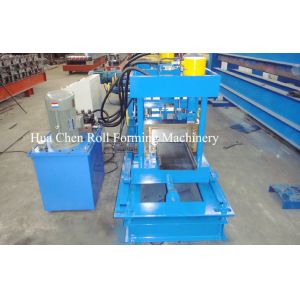 Rack Beam C Channel Roll Forming Machine 8-12m / Min Metal Forming Equipment