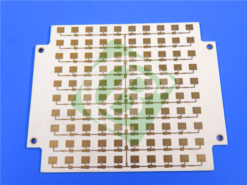 RO4003C 2-Layer PCB built on 16mil Core laminate with ENIG Finish apply for Cellular Base Station Antennas and Power Amplifiers