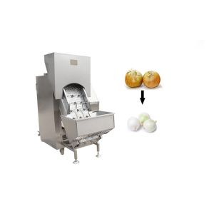 1.52Kw Multifunctional 3000kg/H Onion Peeling Machine