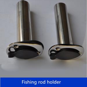 China Stainless Steel Fishing Rod Pole Holder Side Surface Mount/stainless steel fishing rod holder that used for marine wholesale