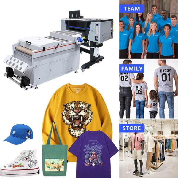Quality 600mm Print Width DTF Printer For Socks Using Water Based Pigment Ink Technology for sale